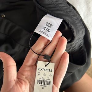Express - wide leg, high-rise dress pants - XL tall